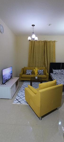 Daily basis furnished studio flat